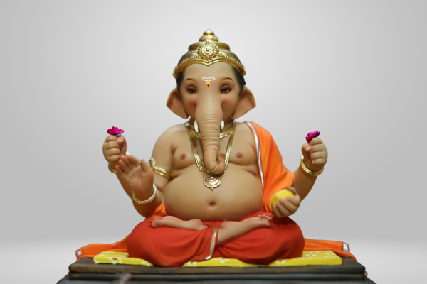 Padmasan Ganesha, 12"